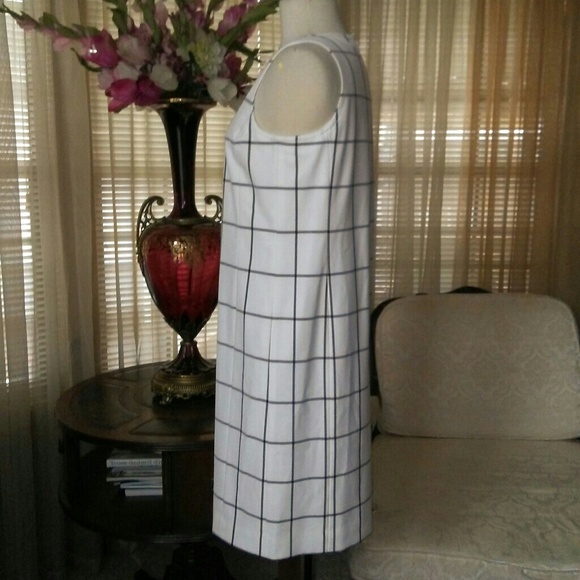 Worth New York window pane dress - Picture 4 of 6